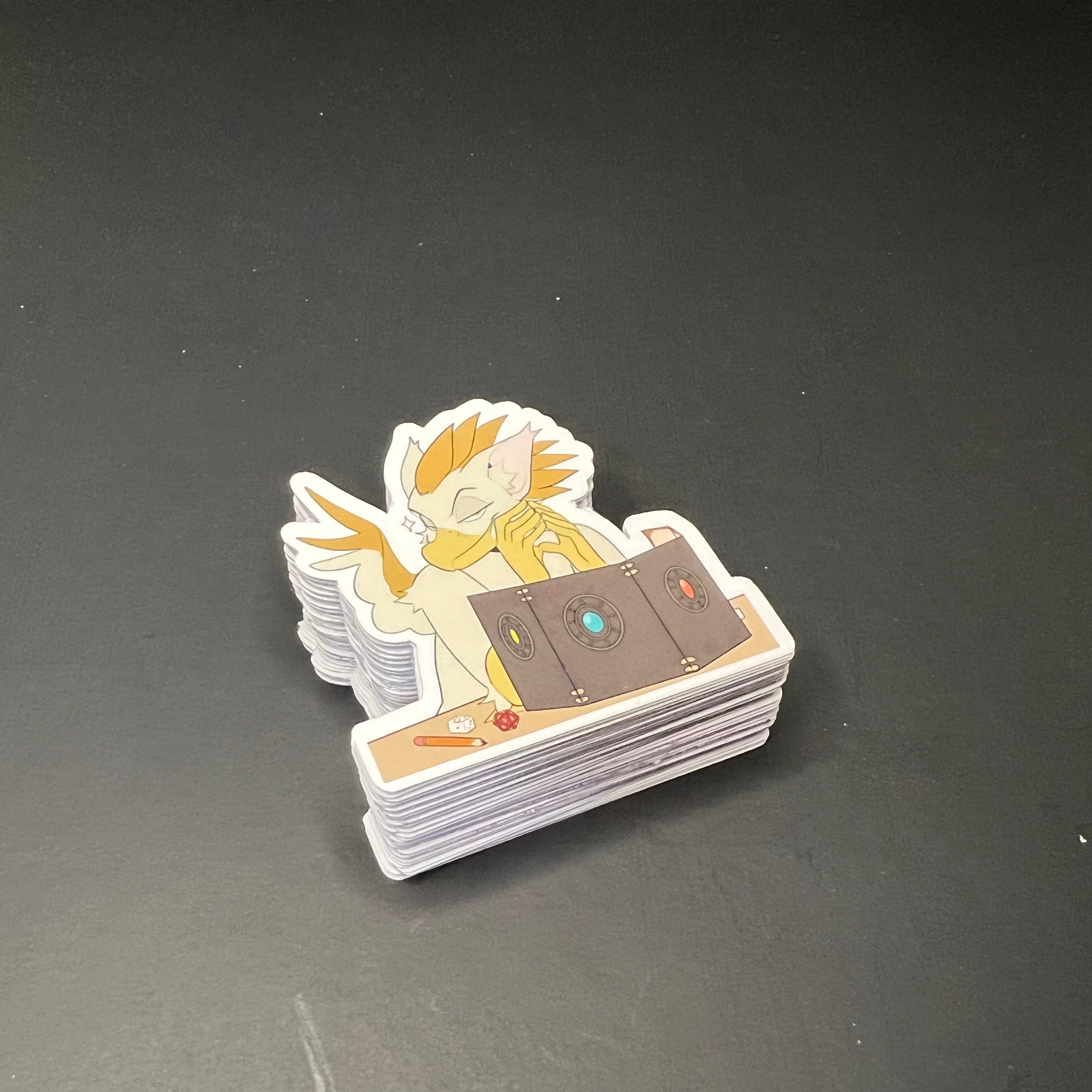 1x1 Vinyl stickers – BurdPrints