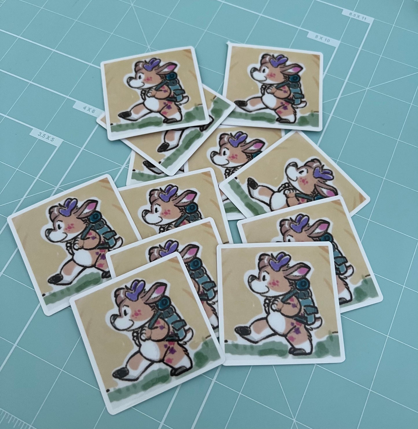 2x2 Vinyl Stickers